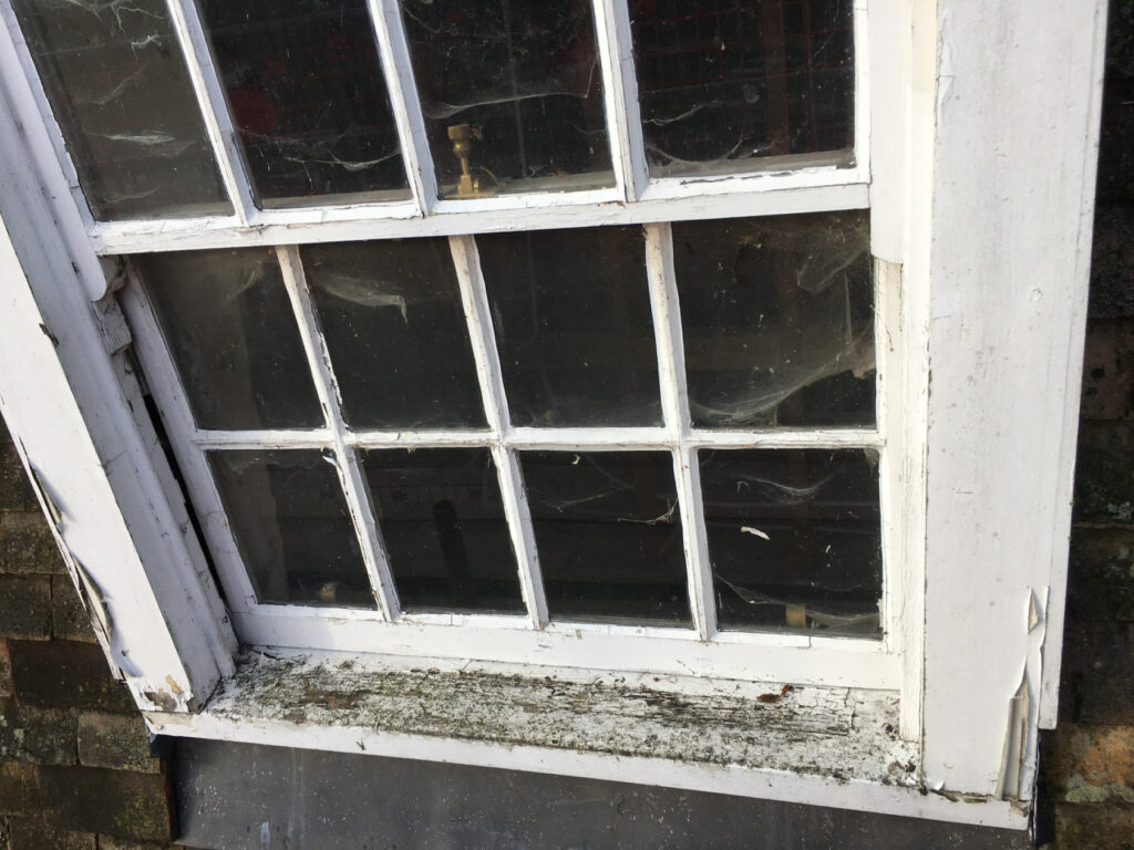 sash window requires repair 
