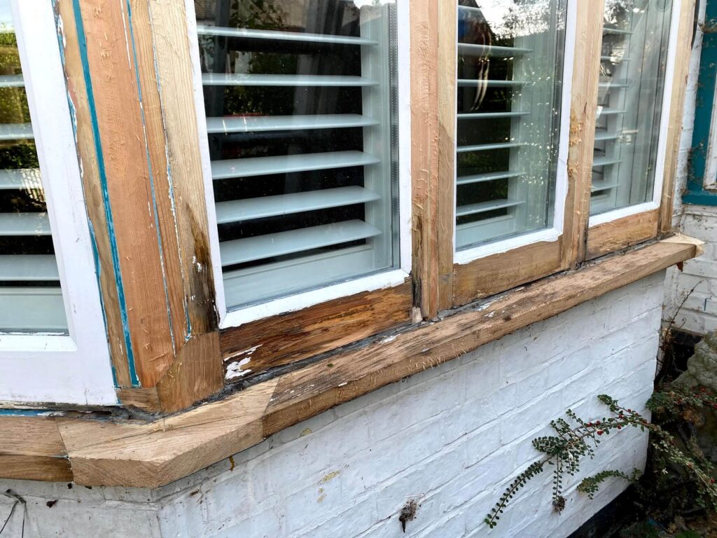 Casement windows restoration