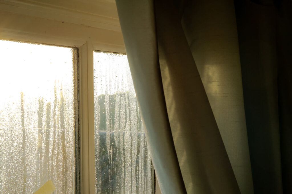 windows - How to deal with bedroom condensation/moisture on winter  mornings? - Home Improvement Stack Exchange