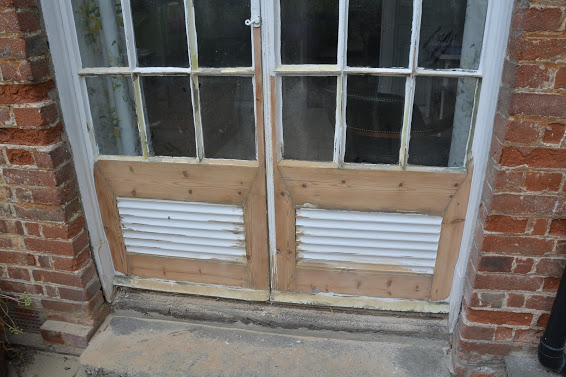 Sash windows redecoration in Barley