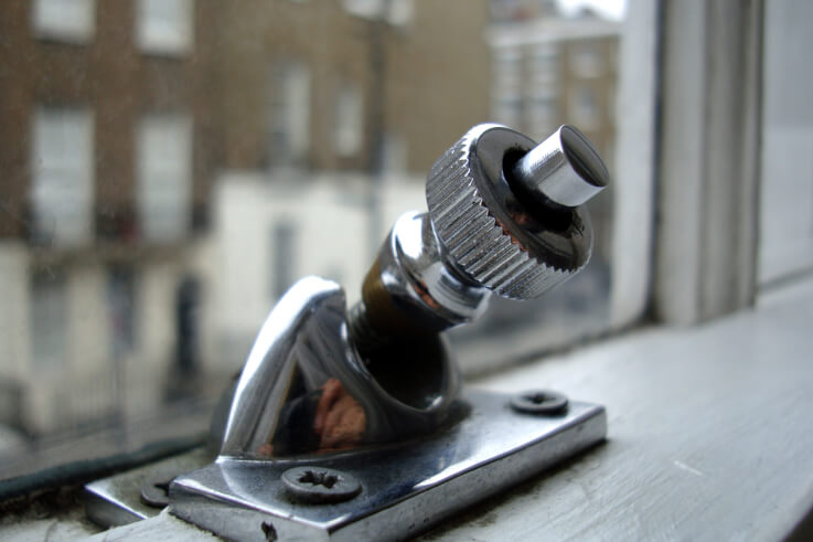 Install sash window screw locks