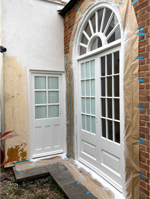 sash windows painting guide