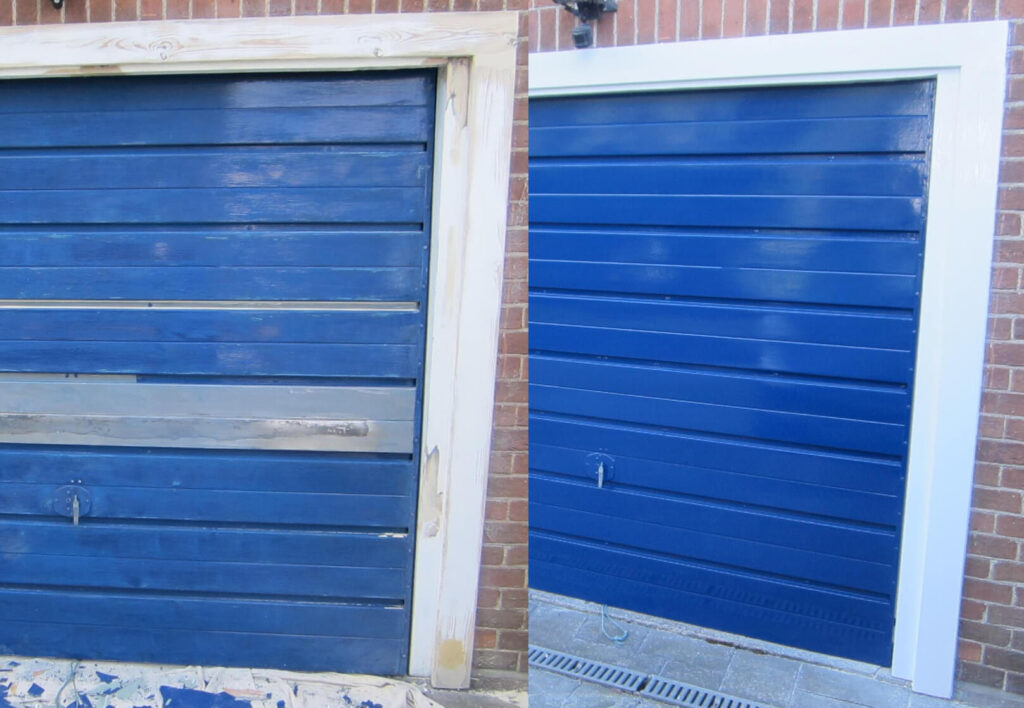 How to paint a metal garage door Best paint for metal garage doors