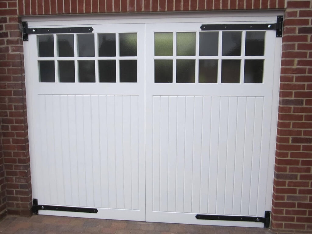 Paint the garage door