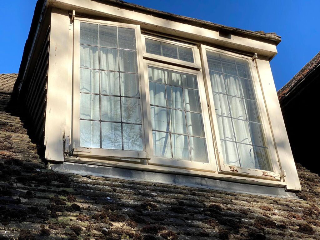 rotten window frame