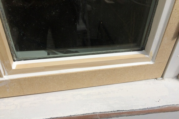 Renovation of decayed timber windows in Great Chishill