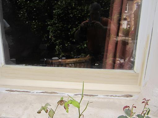 Reped sash window bottom rail