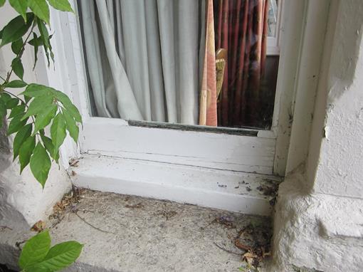 missing traditional sash window putty