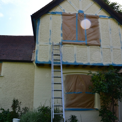 Sash windows painting