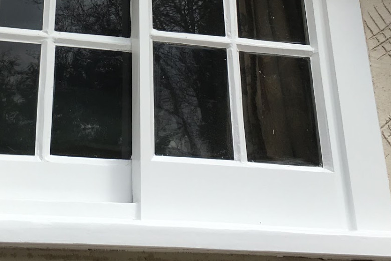 Old sliding window repair. | after