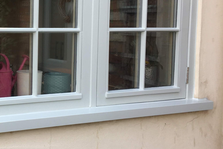 Casement window sill replacement | after