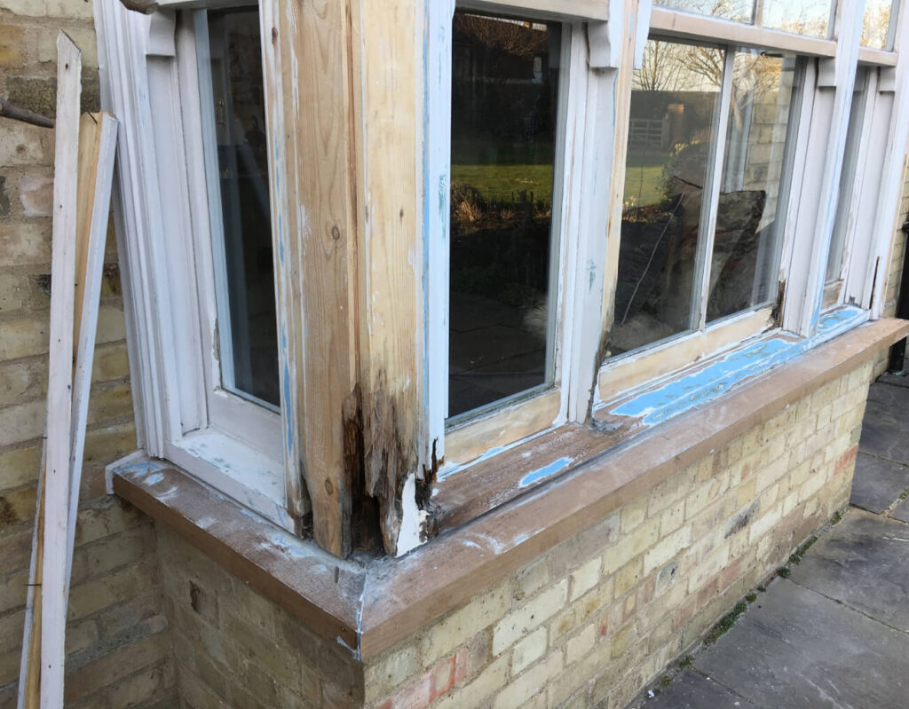 timber frame windows repair