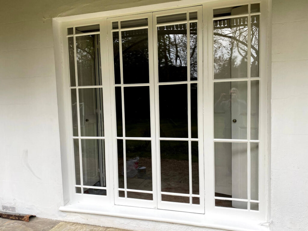 timber french doors repair 