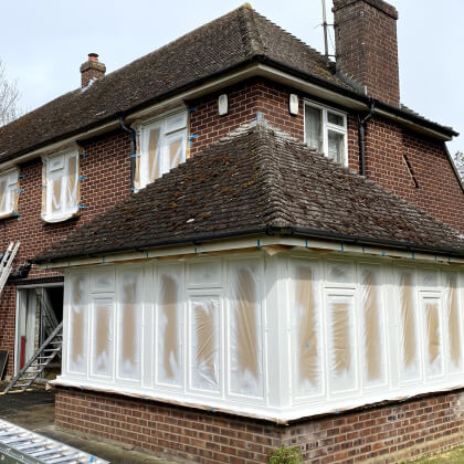 Sash windows refurbishment in Stevenage