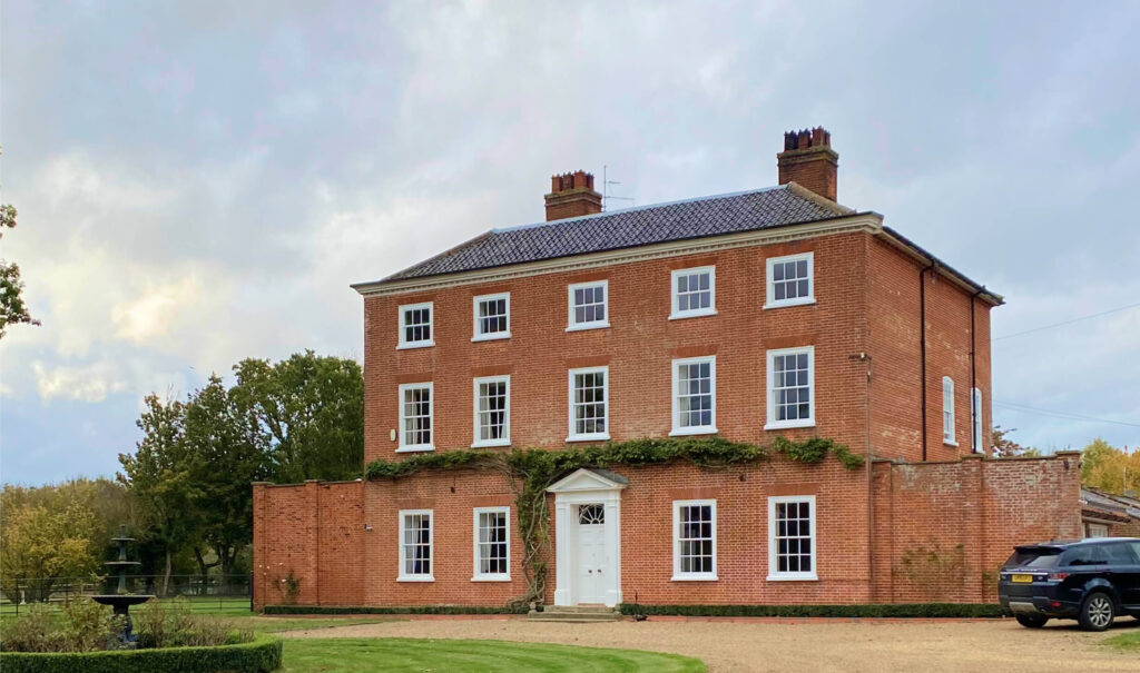 Sash windows restoration in Suffolk