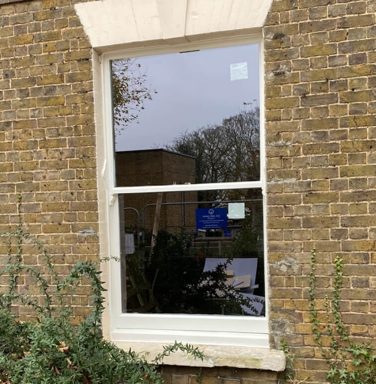 double glazing fitted into existing victorian sash