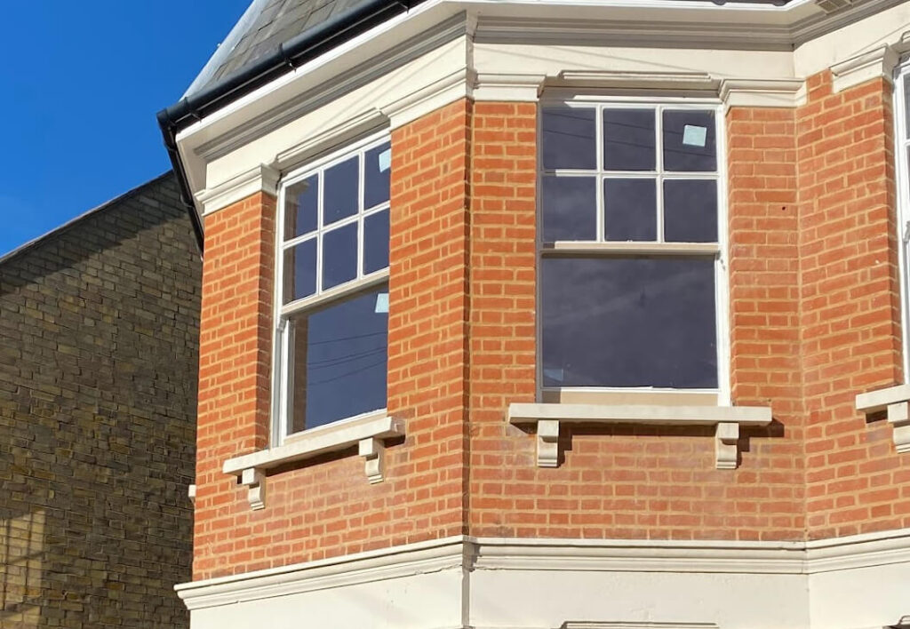 installed thin double glazing