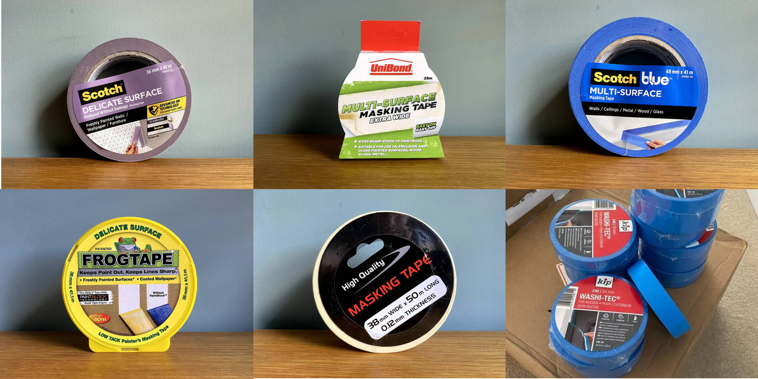 6 Best masking tapes for painting  Professional decorators UK Review