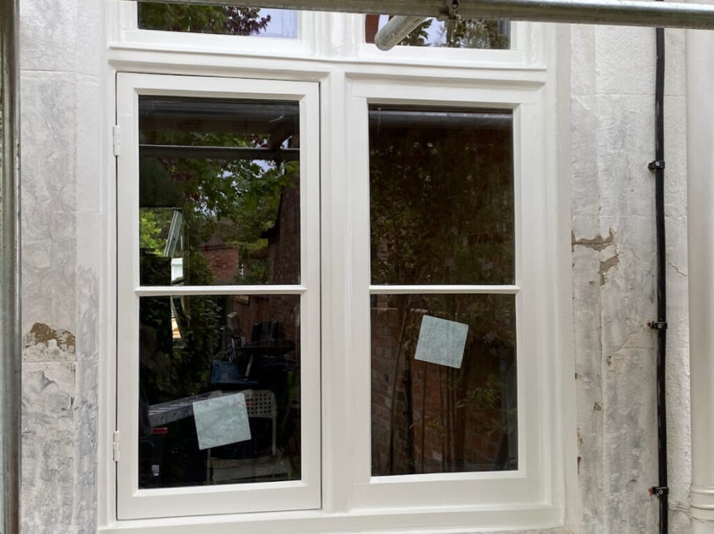 Casement window draught-proofing