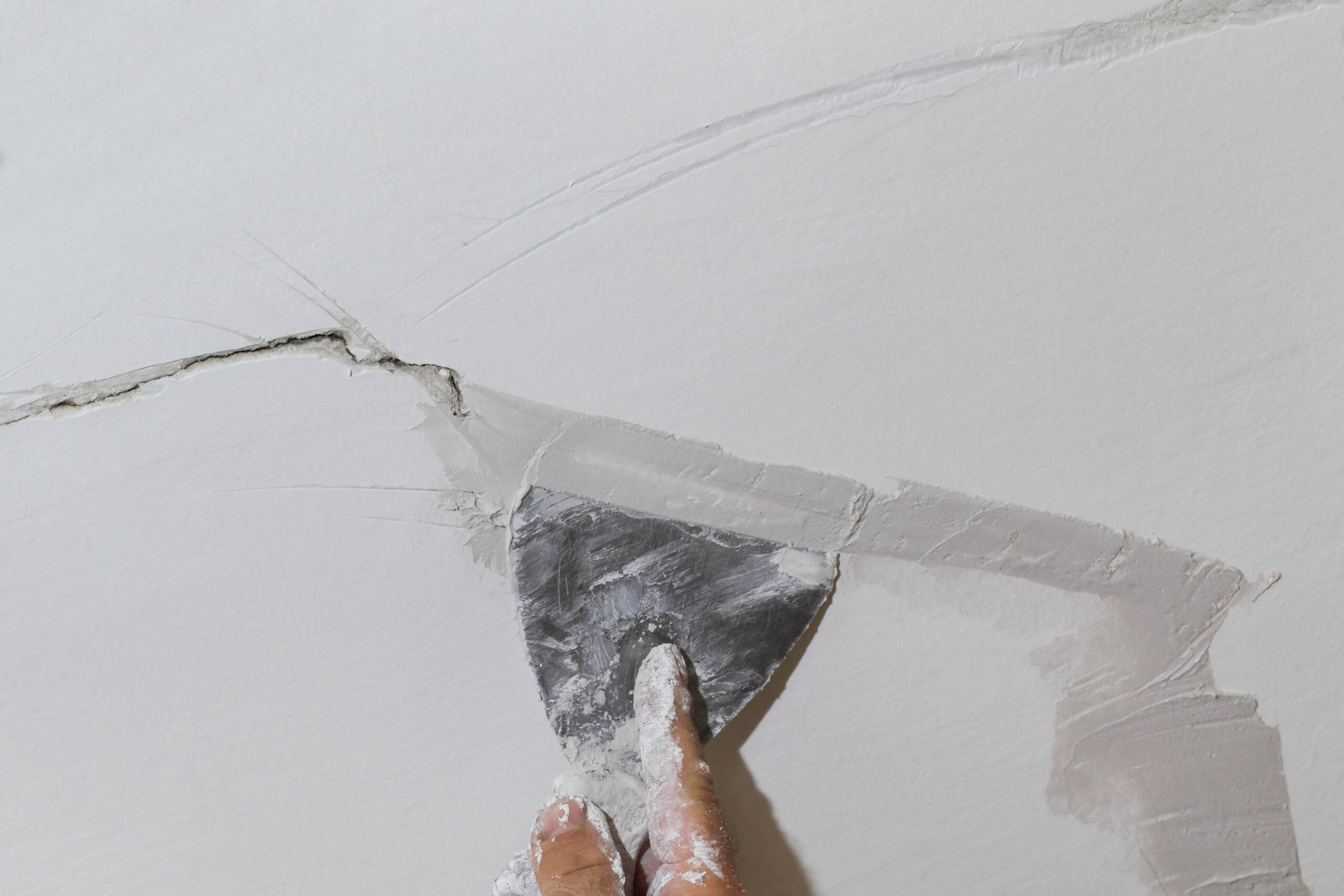 how to fill large holes in wall