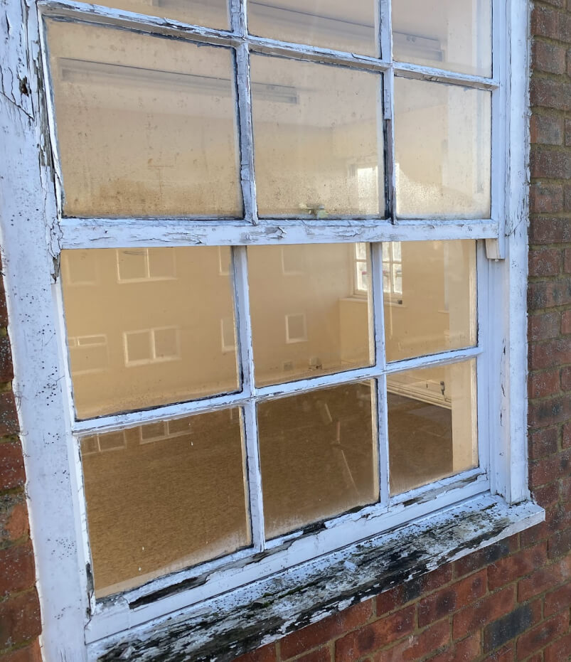 Single glazed windows issues