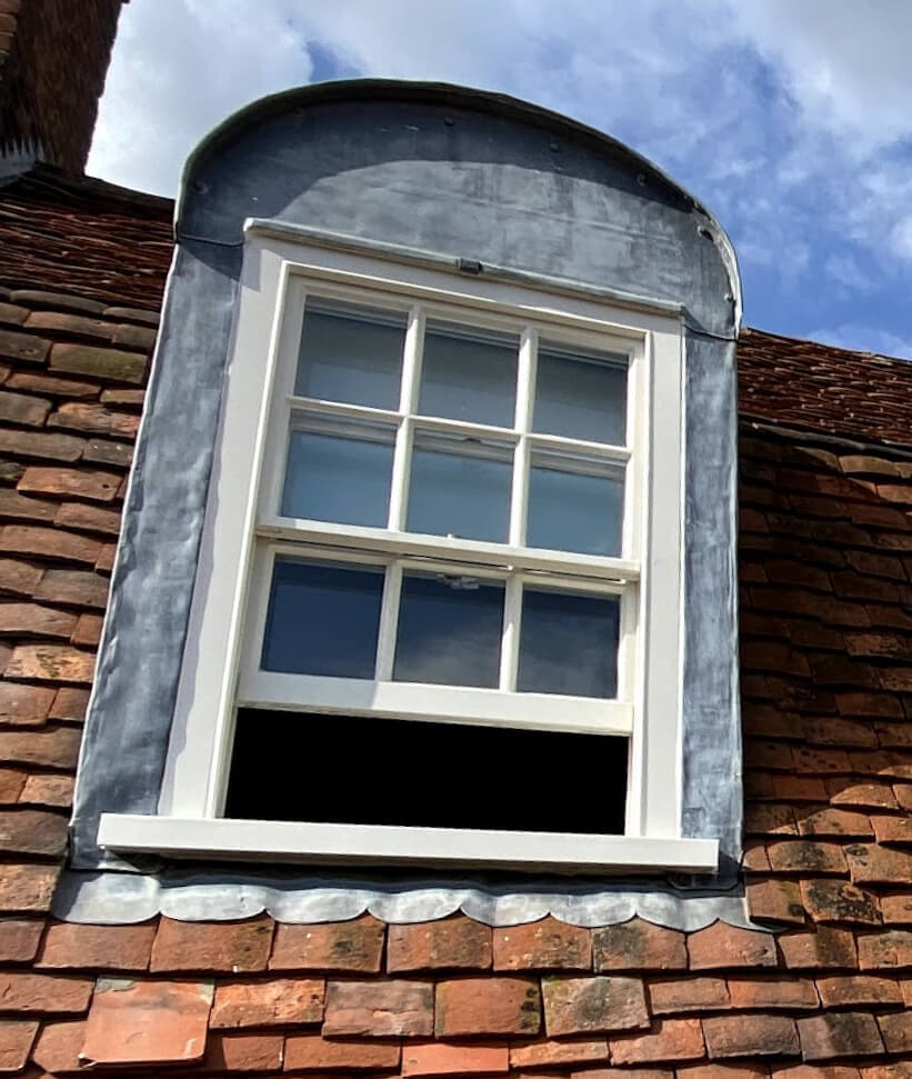 4 over 4 dormer sash window