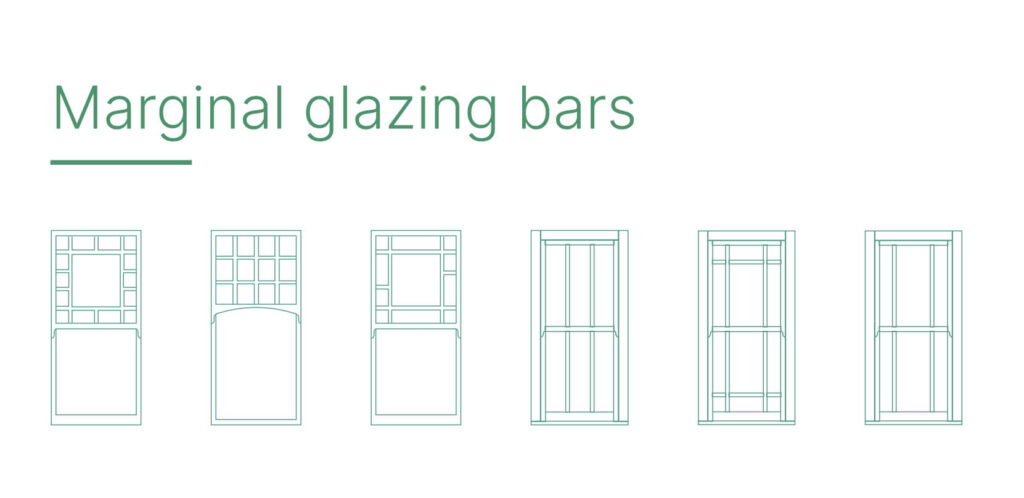 Marginal Glazing Bars sash windows