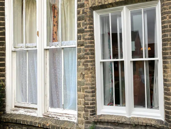 Sash windows restoration Reading