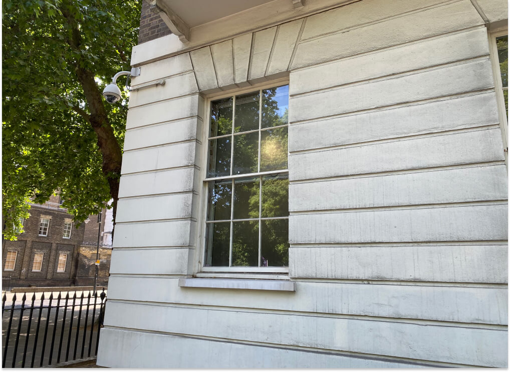 box sash window