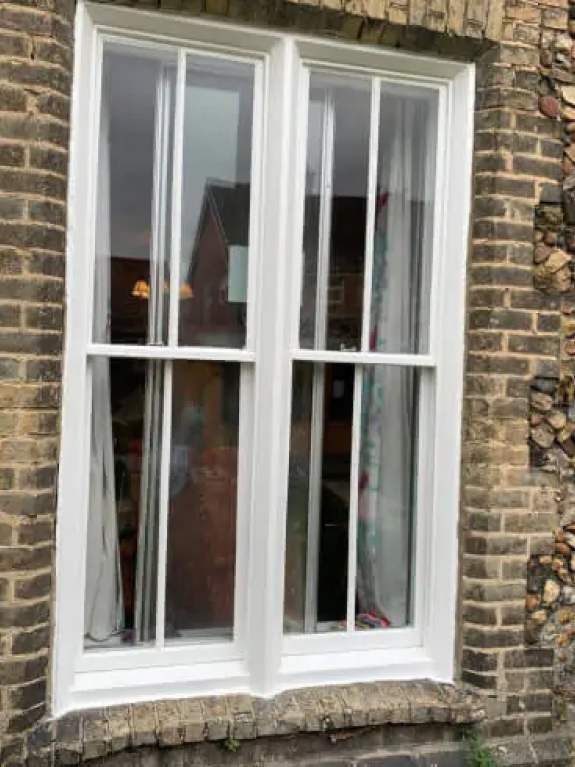 timber victorian sash window