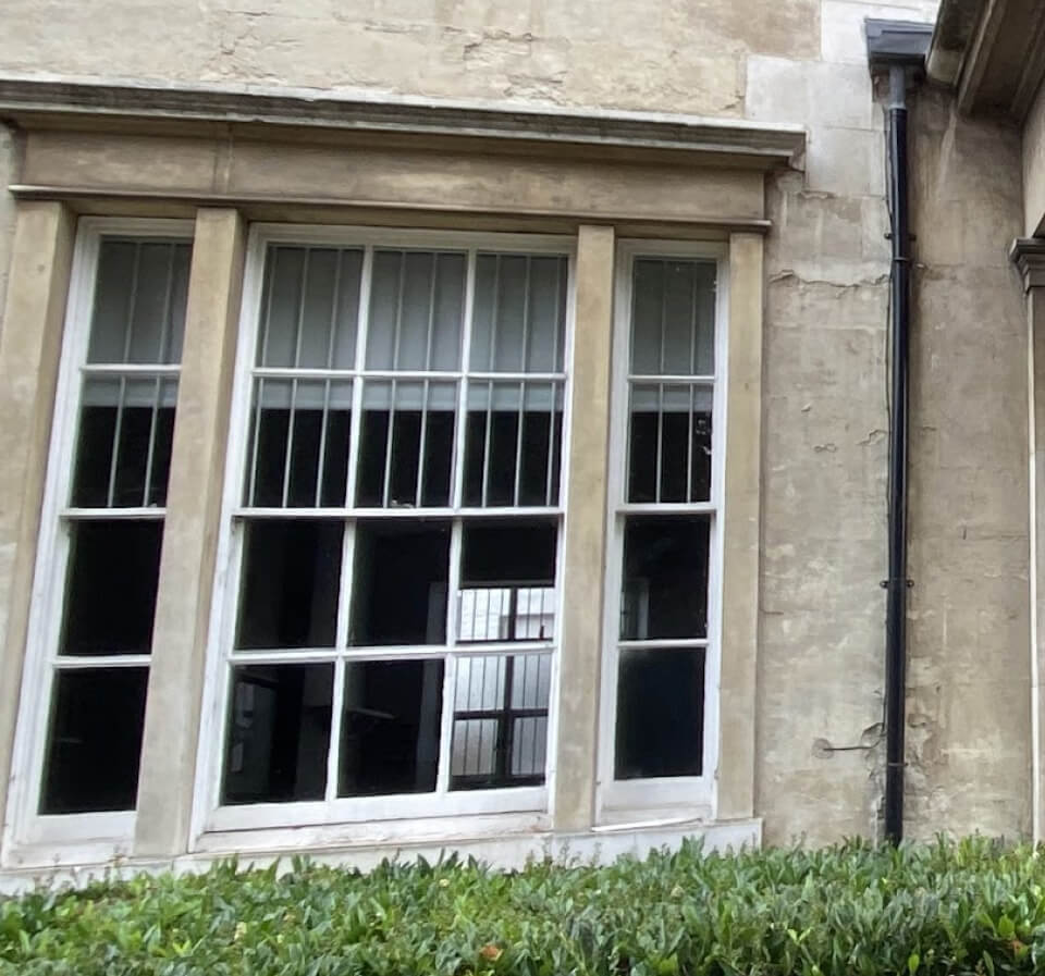 Venetian style – Masonry Framed sash windows