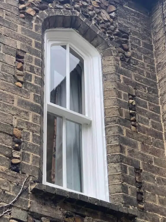 victorian sash window