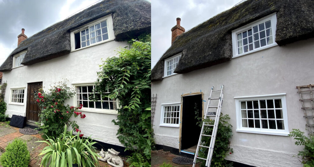 Yorkshire Sash Windows before and after restoration