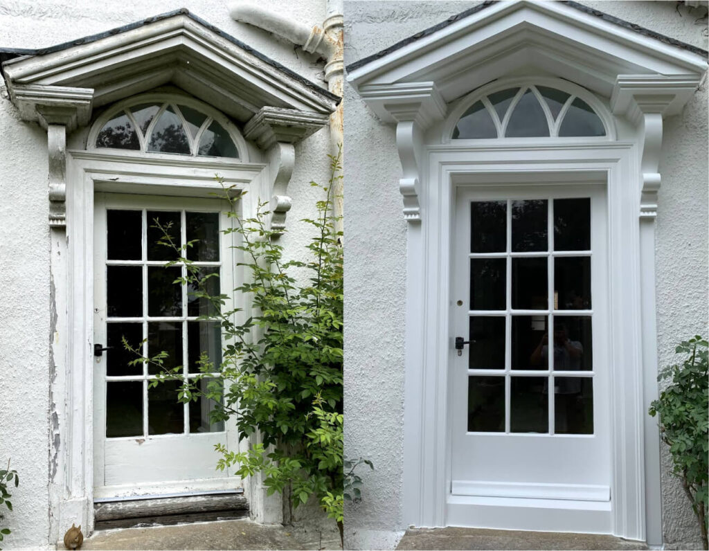 Front door restoration