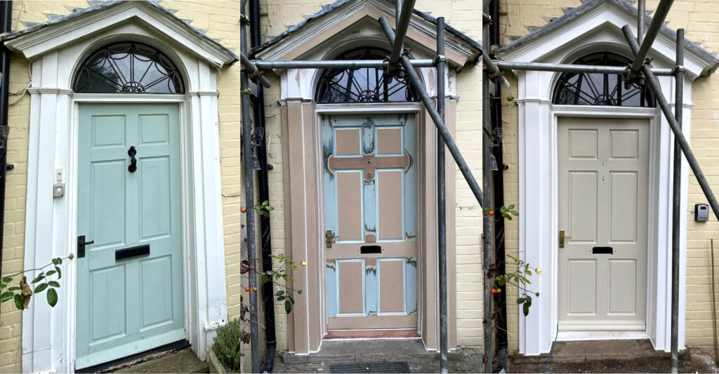 Front door restoration