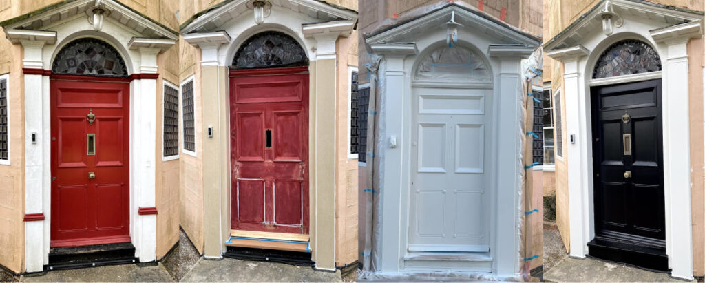 Front door restoration