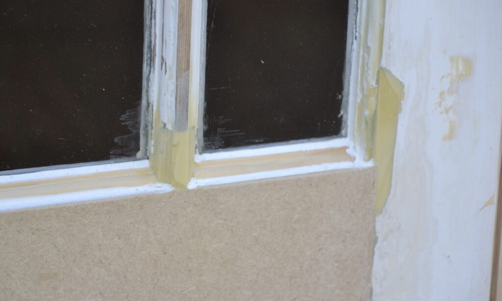 epoxy wood filler used for window repair