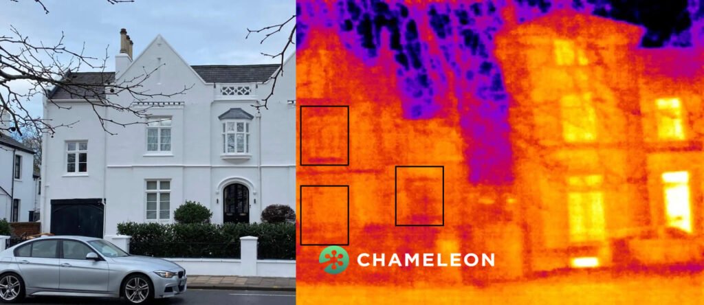 Thermal efficiency compared to neighbouring property