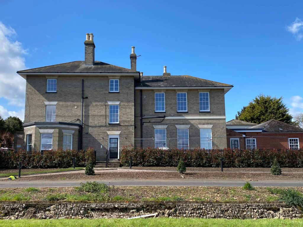 Reglazing wooden windows in Colchester