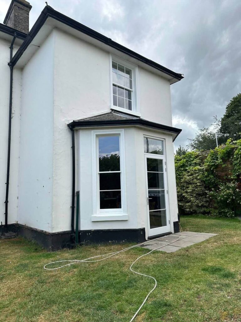 reglazed windows before after colchester