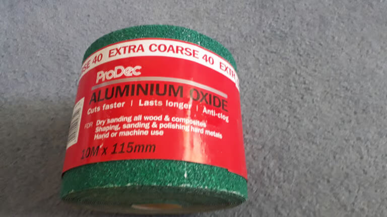 Prodec Craftsman Green Aluminium Oxide Sandpaper