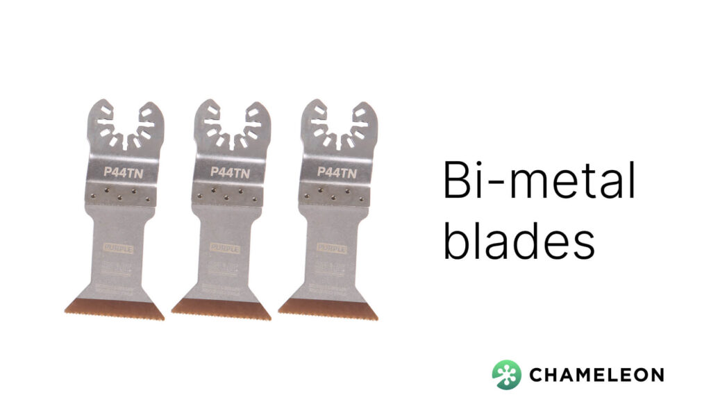 Bi-metal blades