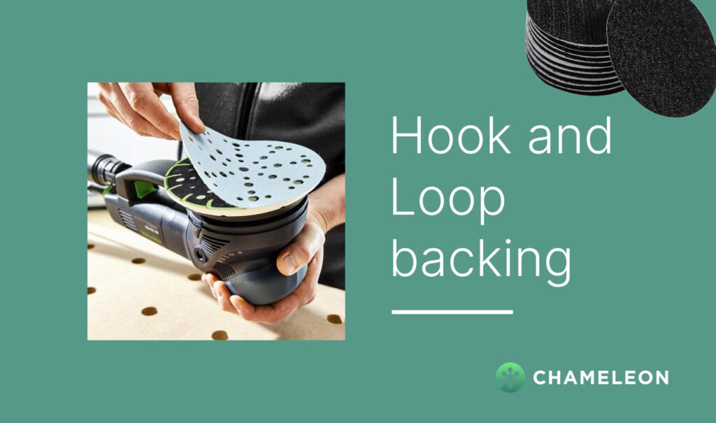Hook and Loop backing sandpaper