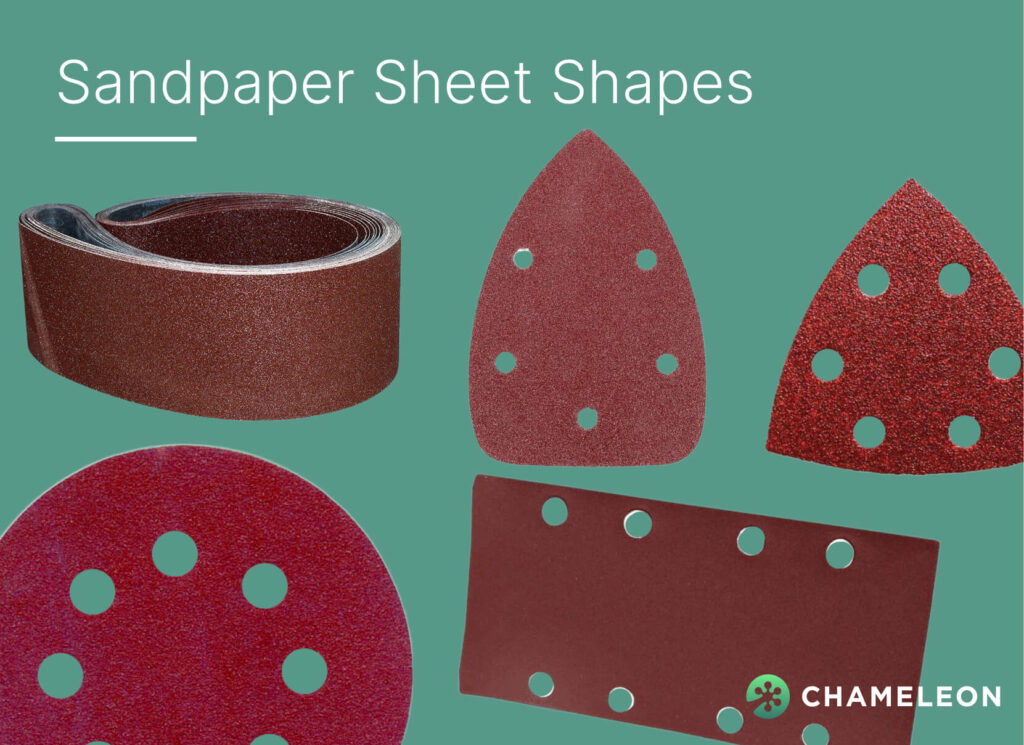 Sandpaper Sheet Shapes