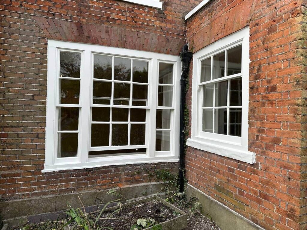 refurbished and draught-proofed windows in London