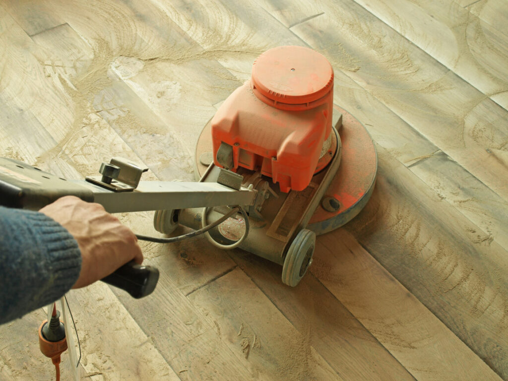 Wood floor repair and maintenance