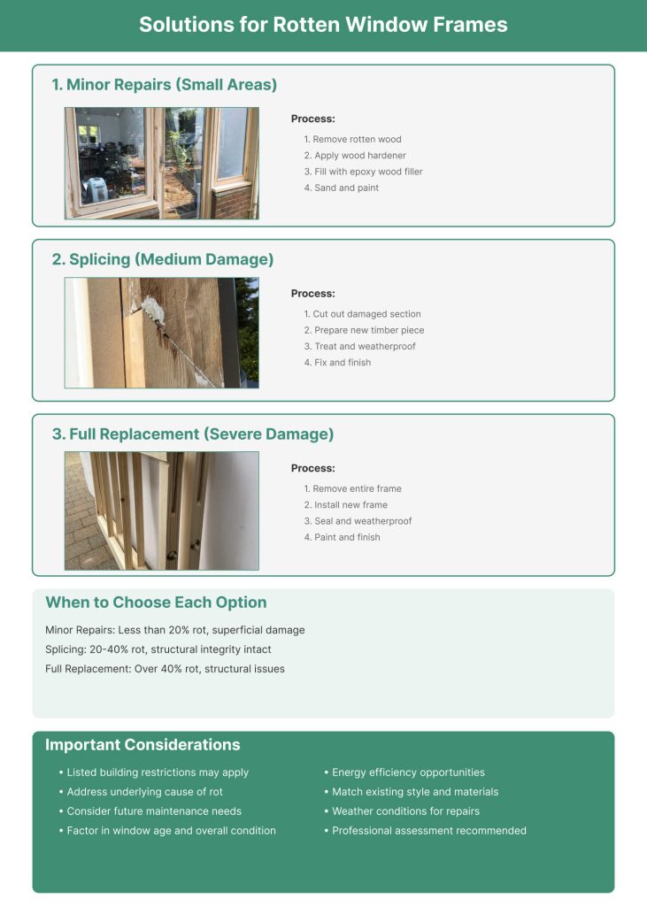 Solutions for Rotten Window Frames 