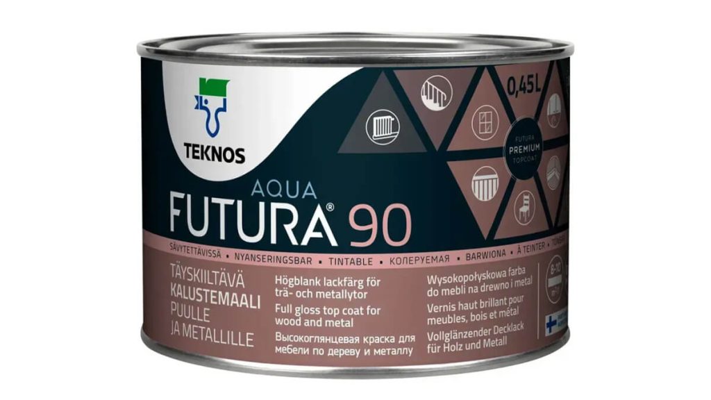 Teknos Futura Aqua 90 Satinwood